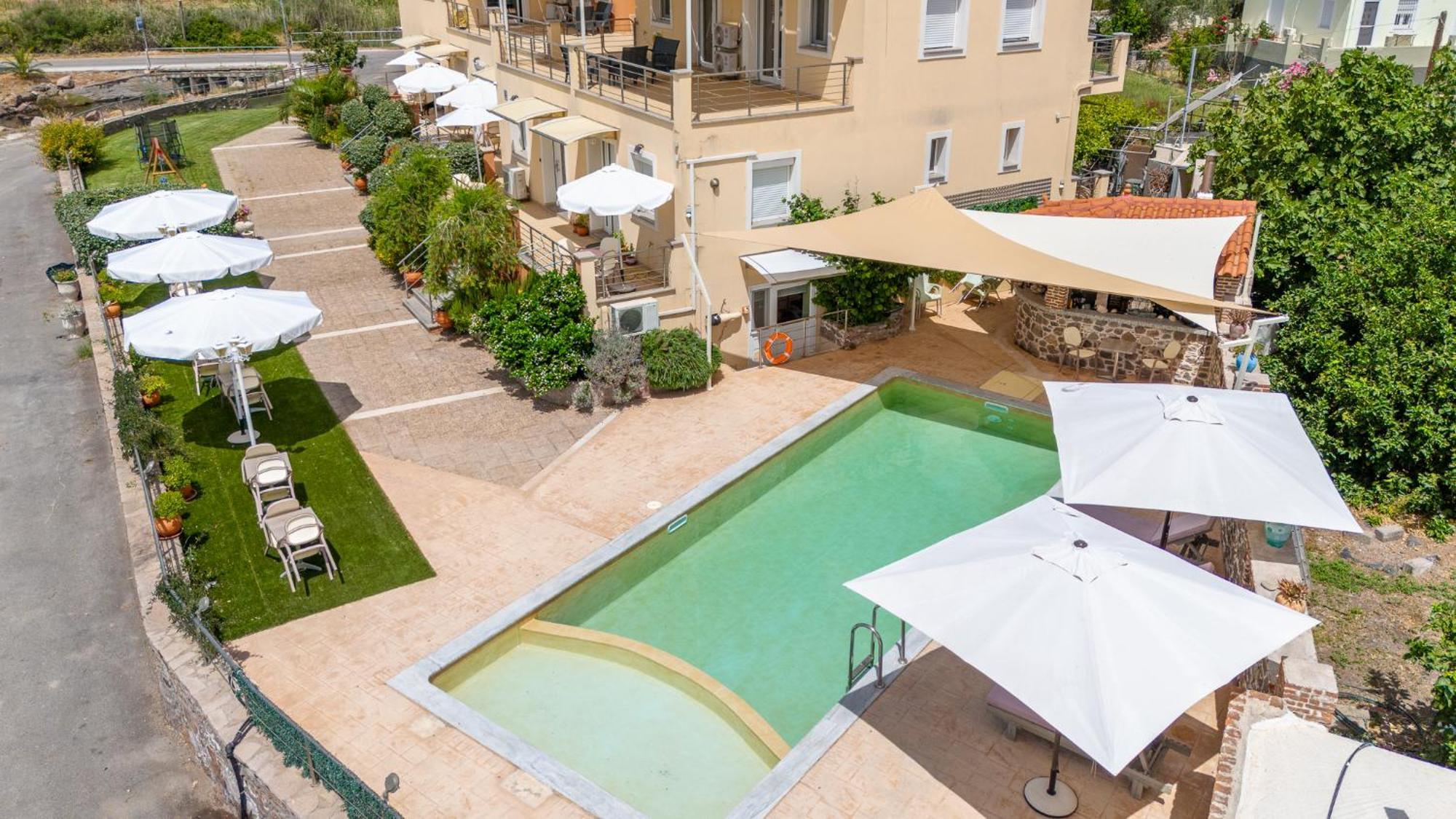 Palaiologou Panorama Apartments Mantamádos Exterior foto