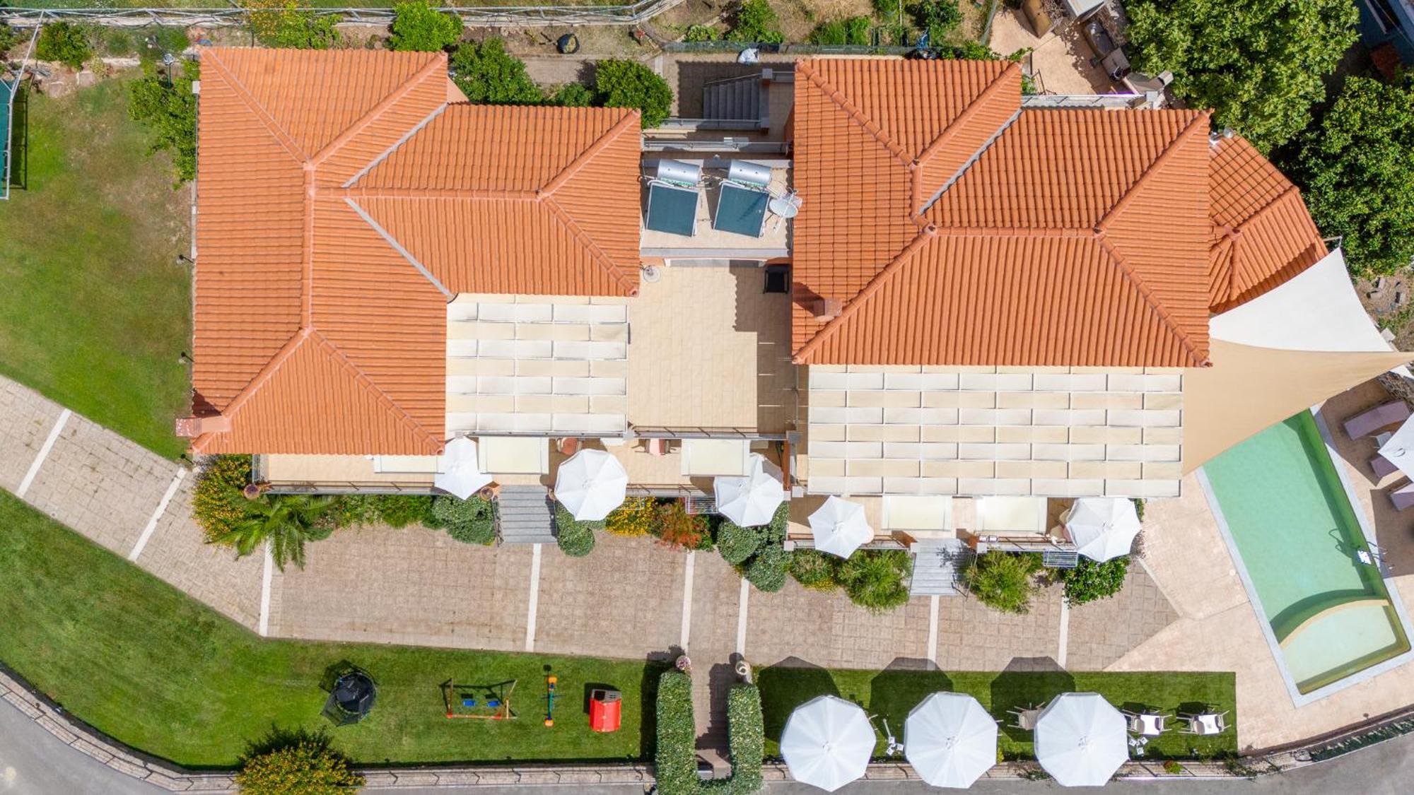 Palaiologou Panorama Apartments Mantamádos Exterior foto