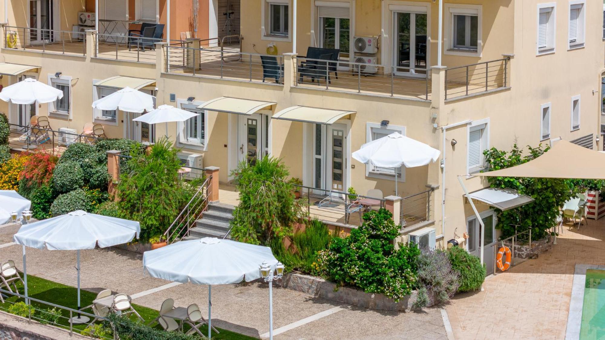 Palaiologou Panorama Apartments Mantamádos Exterior foto