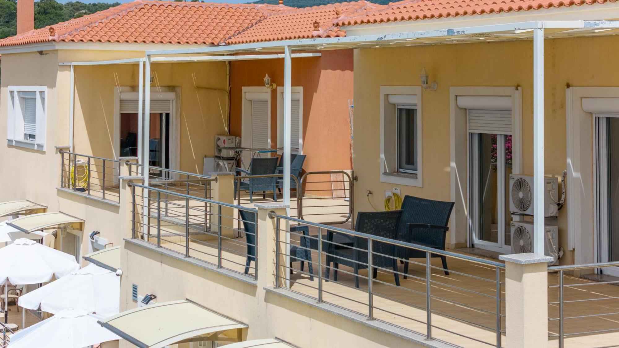 Palaiologou Panorama Apartments Mantamádos Exterior foto