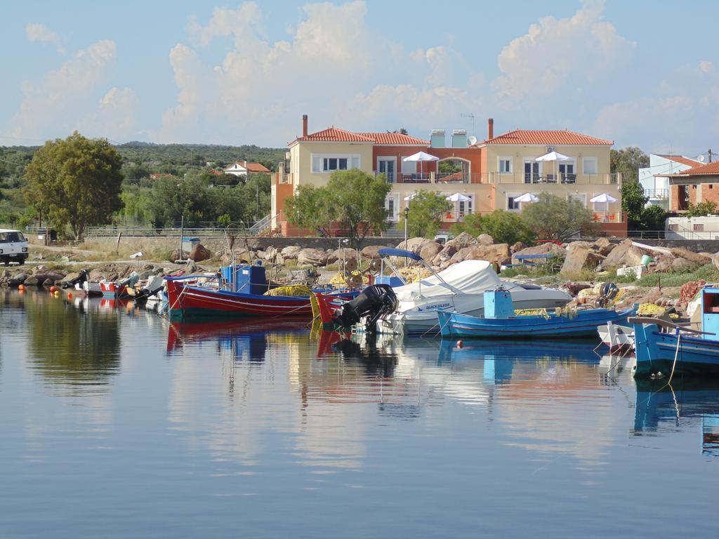 Palaiologou Panorama Apartments Mantamádos Cameră foto
