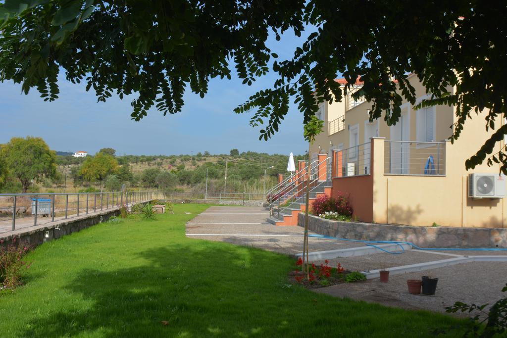 Palaiologou Panorama Apartments Mantamádos Exterior foto