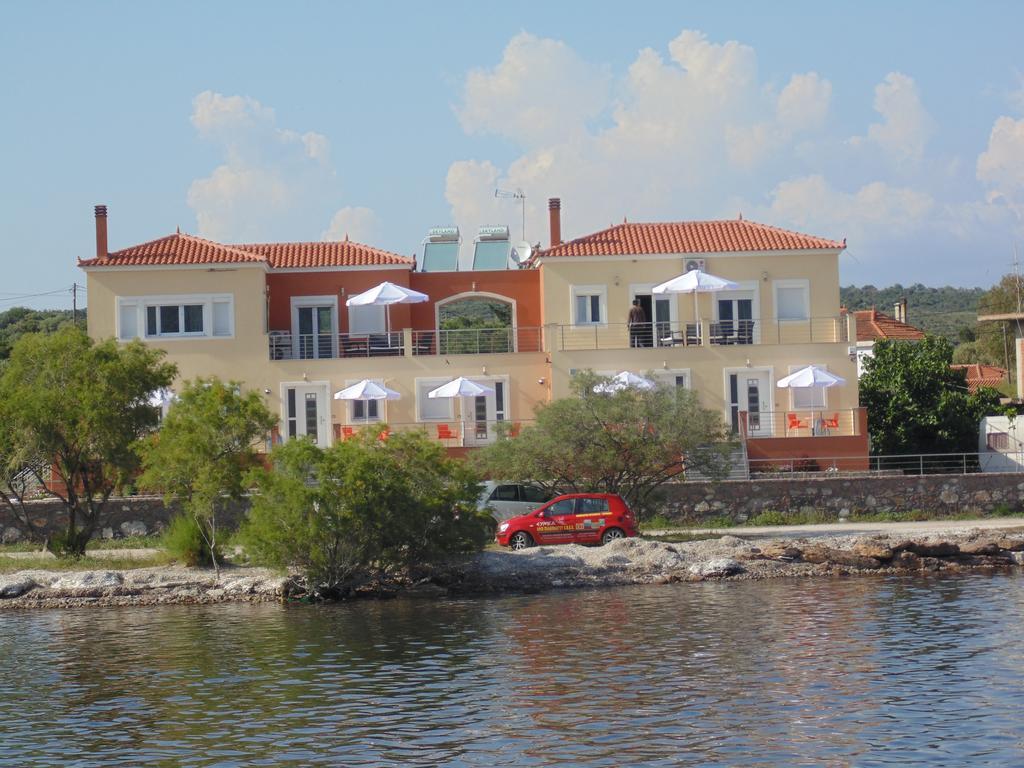 Palaiologou Panorama Apartments Mantamádos Exterior foto